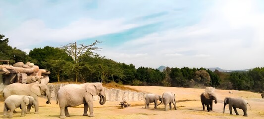 Elefantes © Kristell