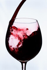 Obraz na płótnie Canvas red wine