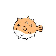 Cute Puffer Fish