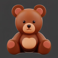 teddy bear with heart cute bear