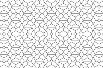 white abstract background with modern and hexagon pattern