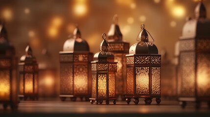 Obraz premium Eid al Adha Mubarak Islamic festival social media banner and Eid Mubarak Post Template sheep and lamb