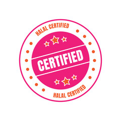 Certified badge stamp design, Approved badge seal, Accepted badge stamp