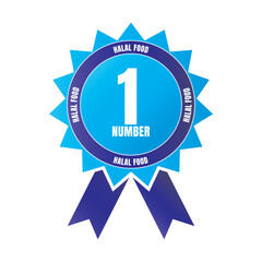 Approved stamp badge design, Certified seal ribbon, Number one ribbon badge