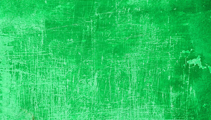 Green paint background, abstract modern green texture background with scratches and cracks. - Generative Ai