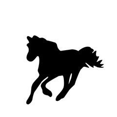 Horse Silhouette Vector 