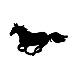 Horse Silhouette Vector 