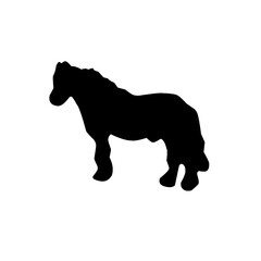 Horse Silhouette Vector 