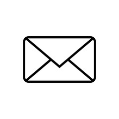 mail envelope icon, mail icon