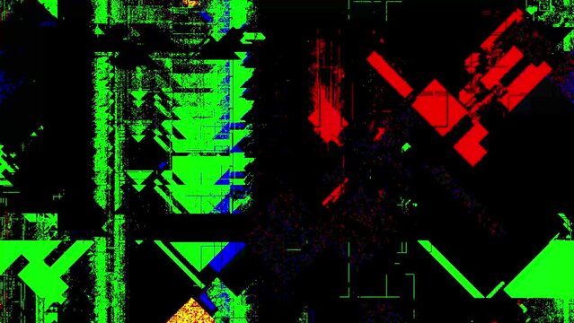 geometric RGB noize 