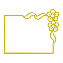 Floral Frame Element