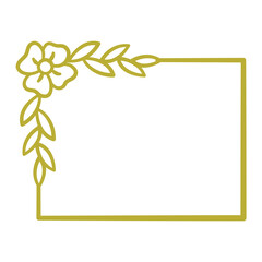 Floral Frame Element