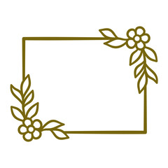 Floral Frame Element