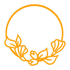 Floral Frame Element