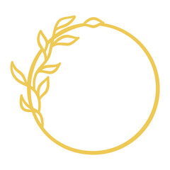 Floral Frame Element