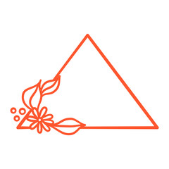 Floral Frame Element