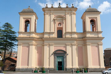 Holy Tomb Cathedral in Viterbo, Italy.