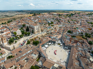 main square of Chinchon, province of Madrid.