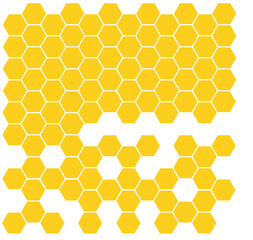 Honeycomb background. Honey comb background design.