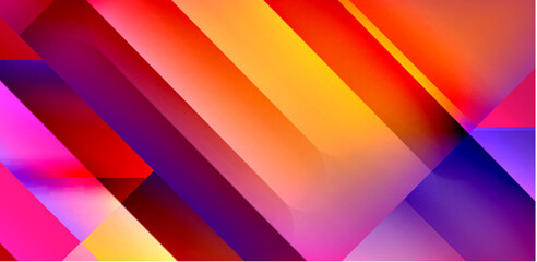 Dynamic bright lines abstract background, stripes with fluid colors, liquid gradients. Vector Illustration For Wallpaper, Banner, Background, Card, Book Illustration, landing page