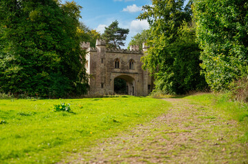 Gatehouse at Ashton Court Estate, Bristol, UK