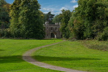 Gatehouse at Ashton Court Estate, Bristol, UK