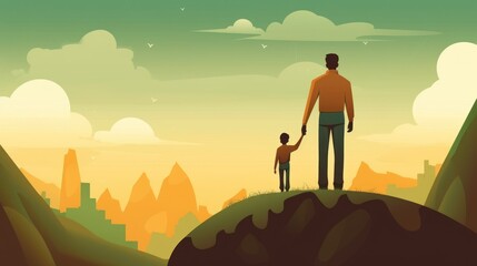 Father's day. Generative AI