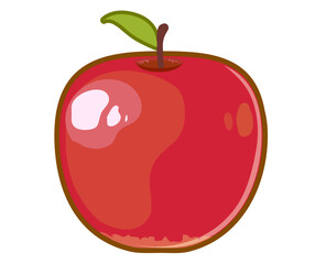 リンゴのイラスト
