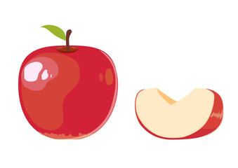 リンゴのイラスト