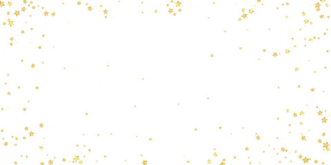 Magic stars vector overlay.  Gold stars scattered