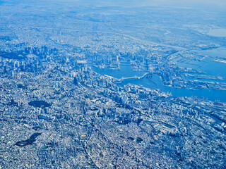 View of TOKYO from SKY