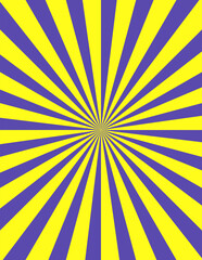 Pop art comics book magazine cover. Striped retro background. Abstract halftone pattern. Vector illustration