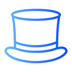 magic hat gradient icon