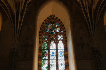 ventanal de una iglesia