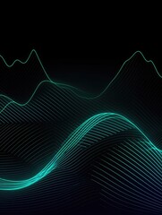 Modern abstract minimal poster, social media banner. Background minimalism art design. cover for cards, flyers, advertising brochures. generative ai