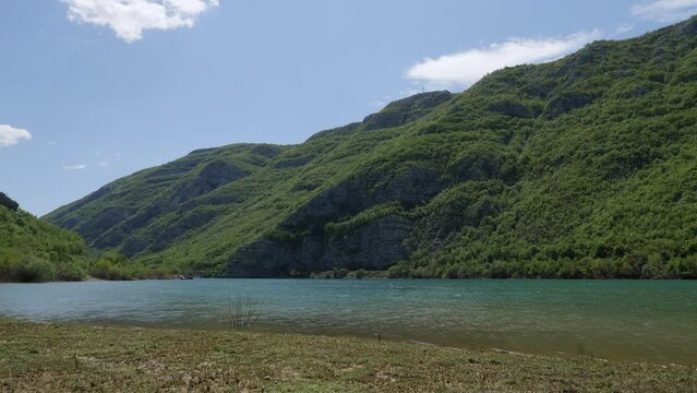 The Neretva or Narente or Naro flows through Bosnia and Herzegovina, among other places. The river is significant for the Herzegovina region. 