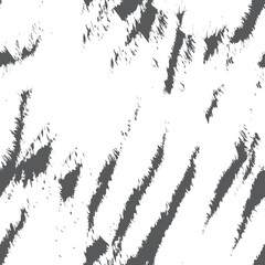 Monochrome Abstract Zebra textured Seamless Pattern