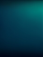 Dark green and blue grainy blurred gradient background that blends subtle shading and textures into an intriguing visual effect, wallpaper, background, generative ai