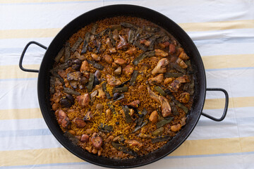 Valencian paella