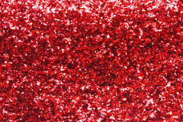 shimmer Glitter background with bright red sparkles