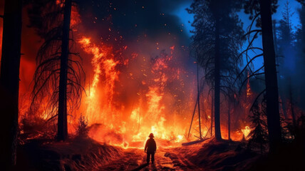 forest fires. Generative AI