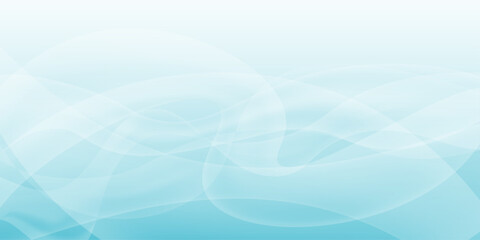 ブルーのウェーブ背景　青い流線の背景素材