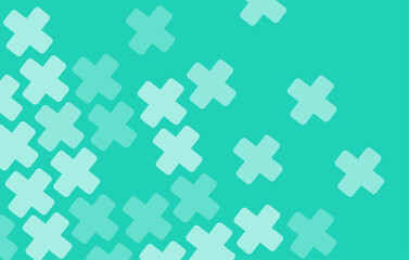 Soft background with medical signs