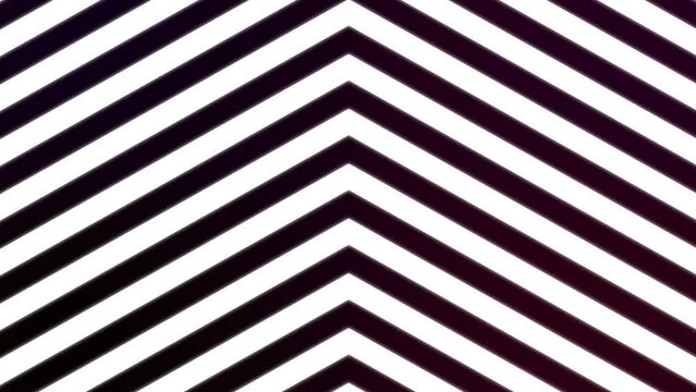 Abstract white up Moving direction arrows indicating sign icon   black Background 4k video animation.
