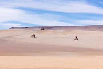 Fototapeta na wymiar Beautiful Dalì desert landscape