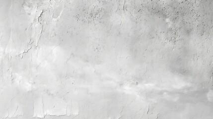 Seamless subtle white plaster wall transparent background texture overlay. Abstract painted stucco or cement grayscale displacement, bump or height map, generative AI
