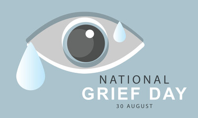 National grief day. background, banner, card, poster, template. Vector illustration.
