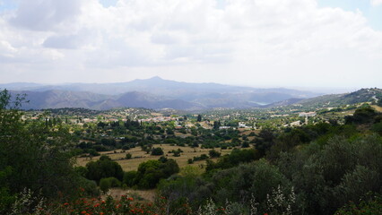 Lefkarfa widok krajobraz natura góry