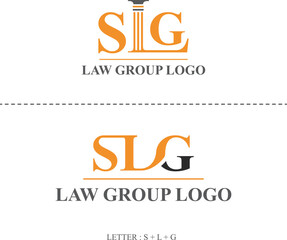 Fully Editable: This is a Law Group Logo Design, Modern, minimalist, lettermark, logofolio,  creative, and Brand identity logo Design.