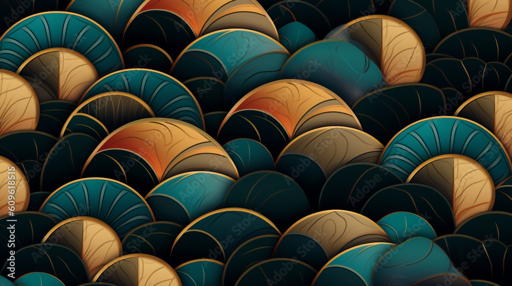 Wall mural abstract dark atmosphere pattern pattern